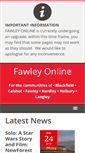 Mobile Screenshot of fawleyonline.org.uk